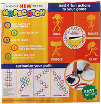 Floor Party Game Hopscotch Indoor Game Set for Kids – Colorful, Foldable, Gym‑Quality Hop & Twist Mat | 1–4 Players | Ages 3+ image 3
