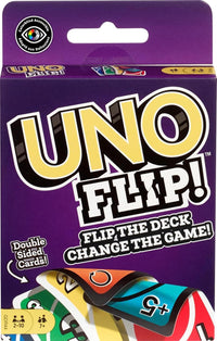 Flip Matching Card Game! Card Game – Double-Sided Deck with Flip Cards, New Action Cards & Colorblind-Friendly Design | Fast Family & Party Game for 2–10 Players image 1