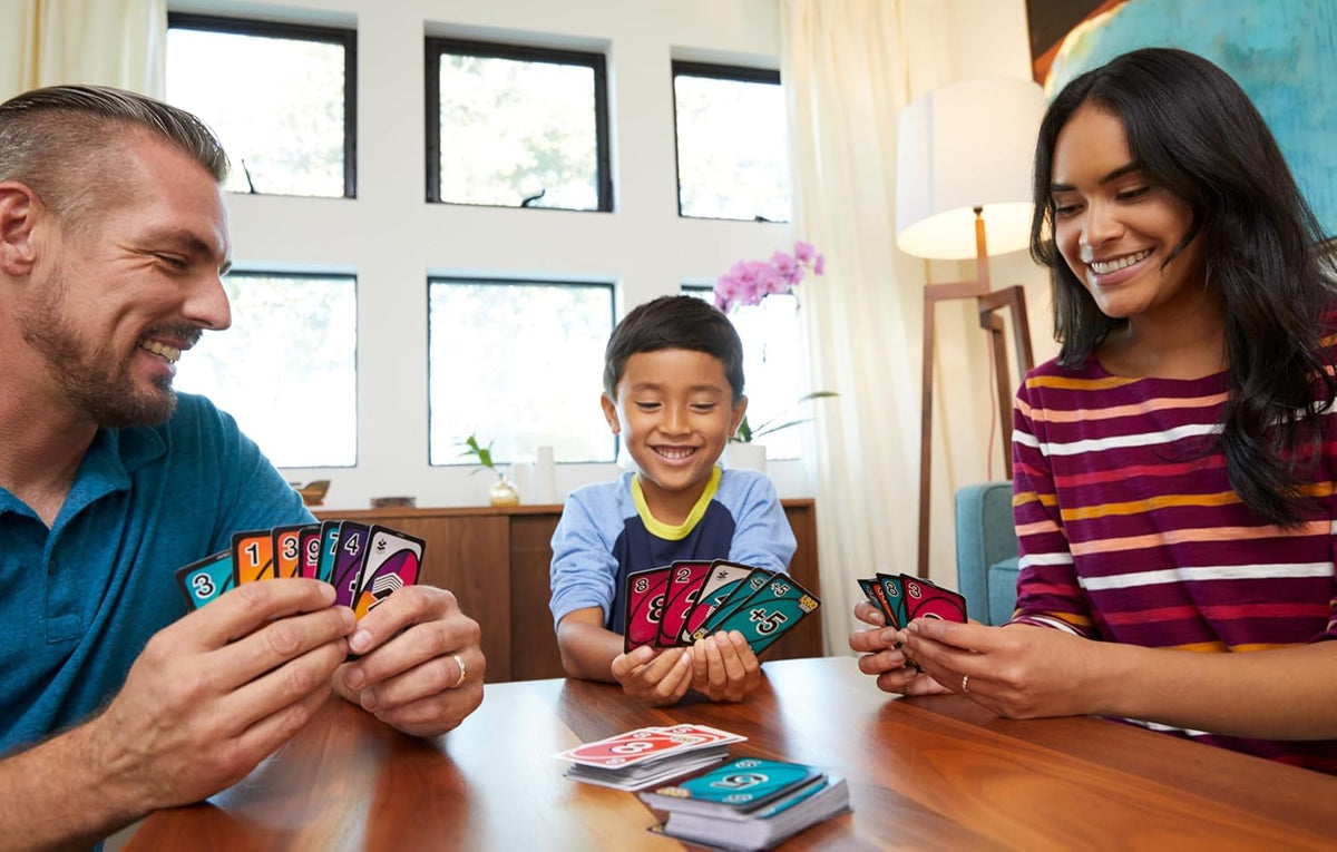 Flip Matching Card Game! Card Game – Double-Sided Deck with Flip Cards, New Action Cards & Colorblind-Friendly Design | Fast Family & Party Game for 2–10 Players image 2