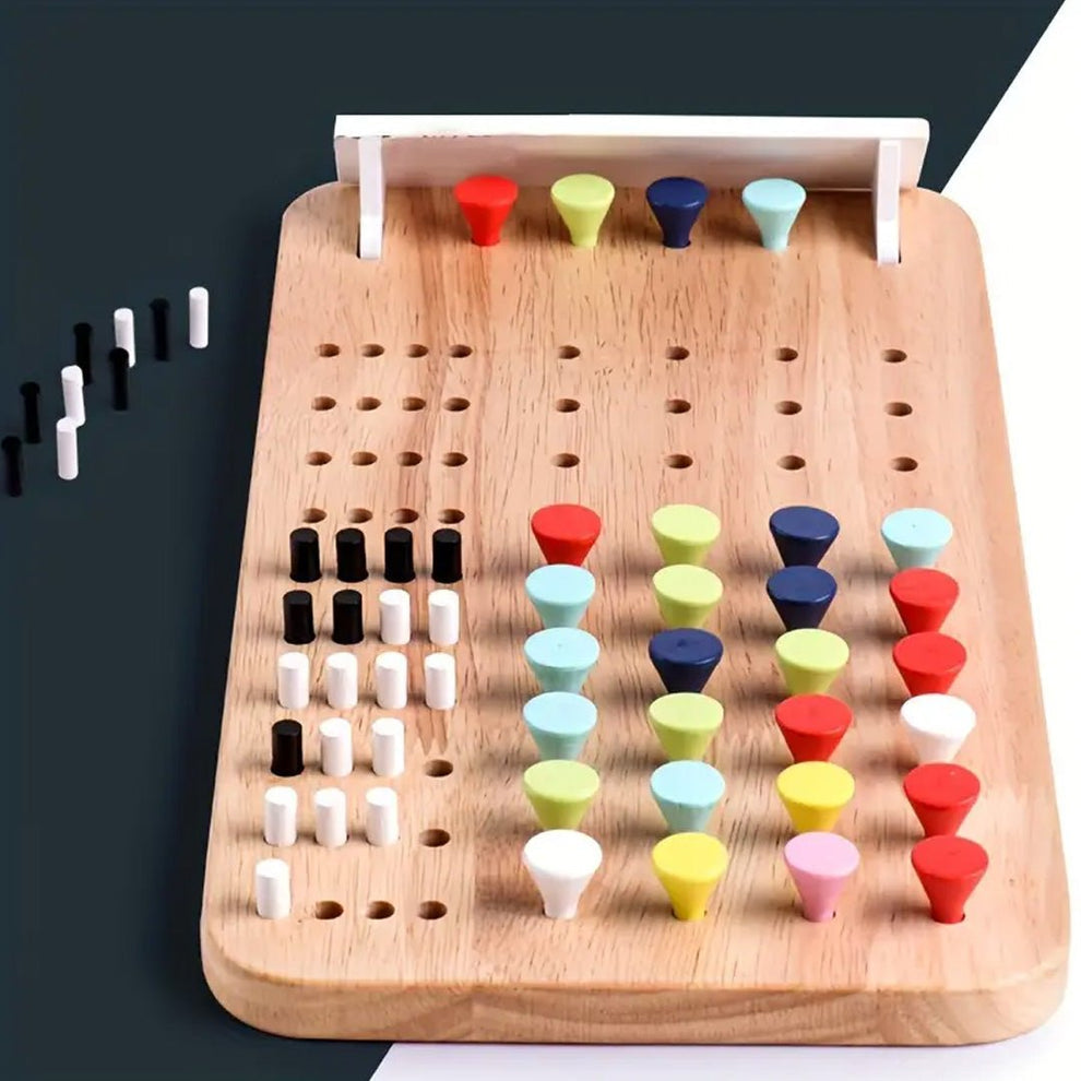 Wooden Mastermind Logic Game product image 6