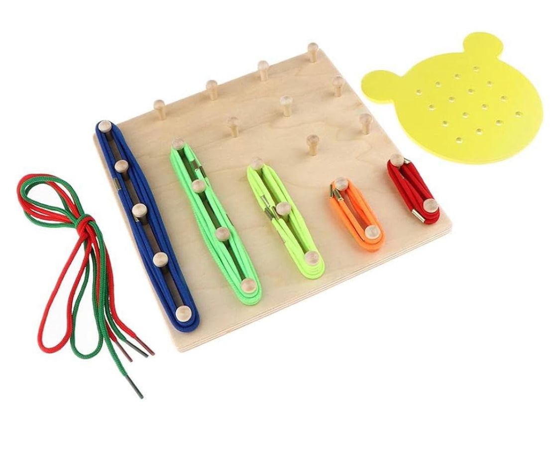 Wooden Geoboard Geometric Mathematics Teaching Tool product image 3
