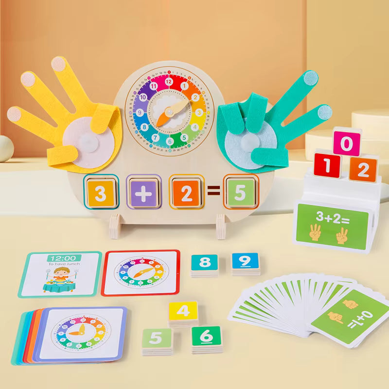 Finger Math & Clock Learning Board product image 6