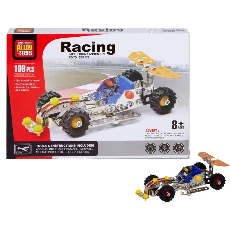 Stainless Steel Racing Car Kit 108-Piece product image 1