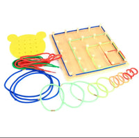 Wooden Geoboard Geometric Mathematics Teaching Tool product image 6