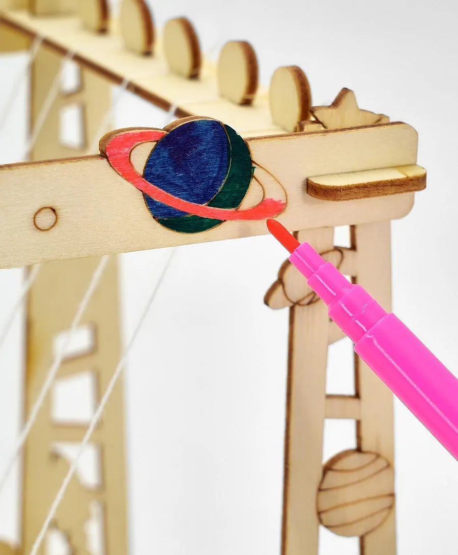 Science Discovery DIY Wooden Newton’s Cradle product image 7