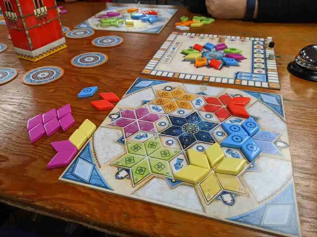Tile Placement Board Game: Summer Pavilion – Strategic Tile-Placement Board Game | 2–5 Players | Craft the Royal Summer Palace image 6