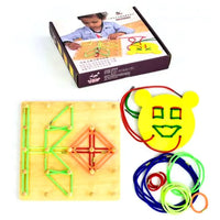 Wooden Geoboard Geometric Mathematics Teaching Tool product image 7