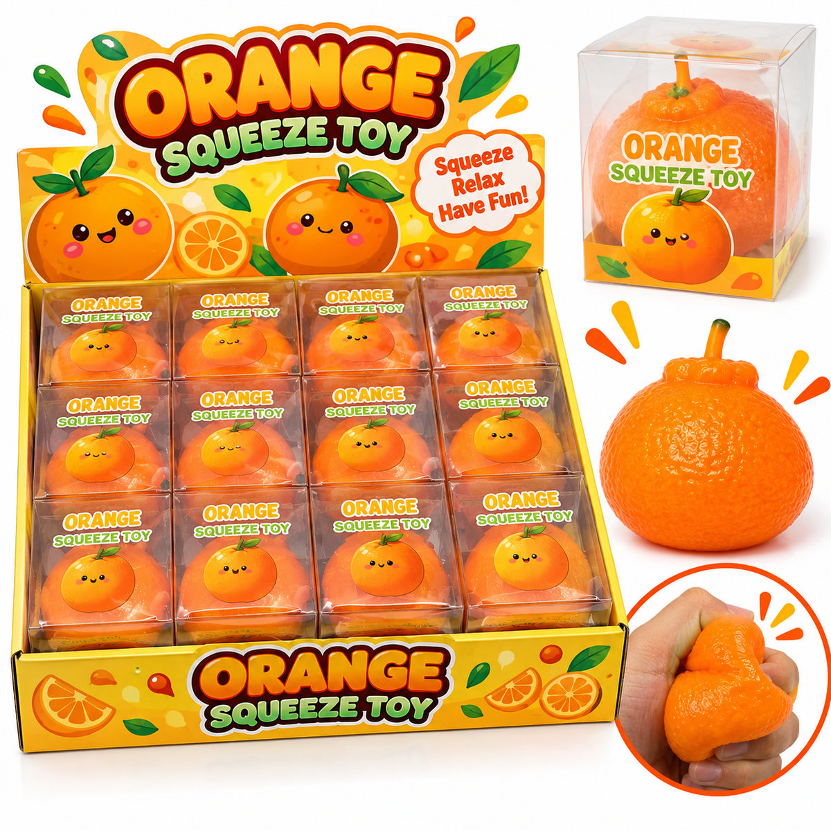 Crunchy orange squishy
