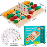 Color Sorting Wooden Toys