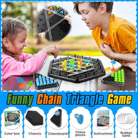 Chain Triangle Chess Rubber Band Game product image 4