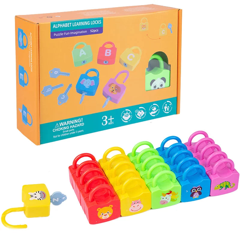 Alphabet Learning Locks Set