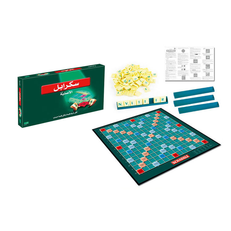 Word Board Game Arabic Edition – Classic Word Board Game for Kids & Adults | Educational Vocabulary Builder & Language Learning Tool | Family Game Night Fun | 2–4 Players image 2
