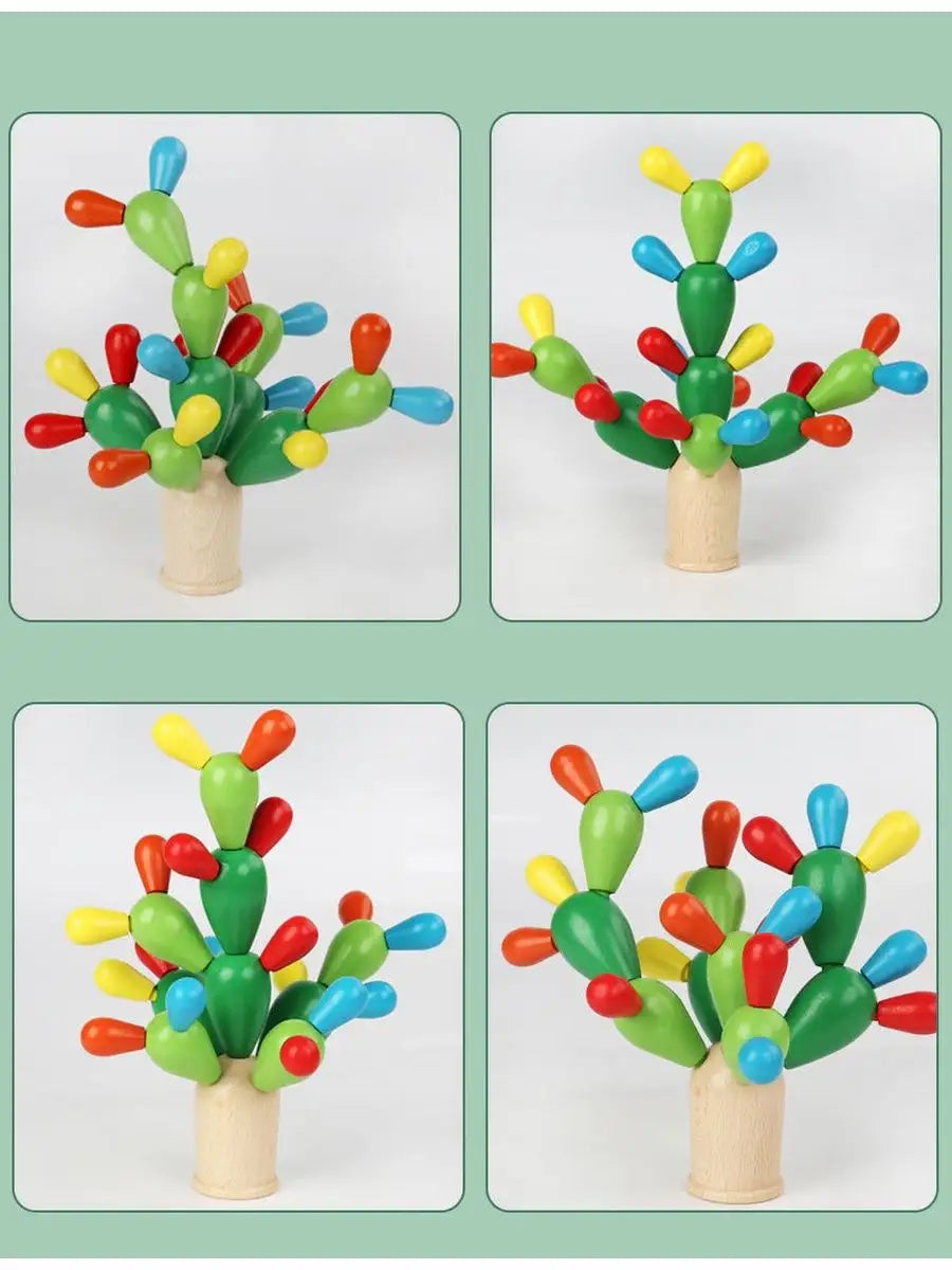 Wooden Cactus Balance Game product image 4
