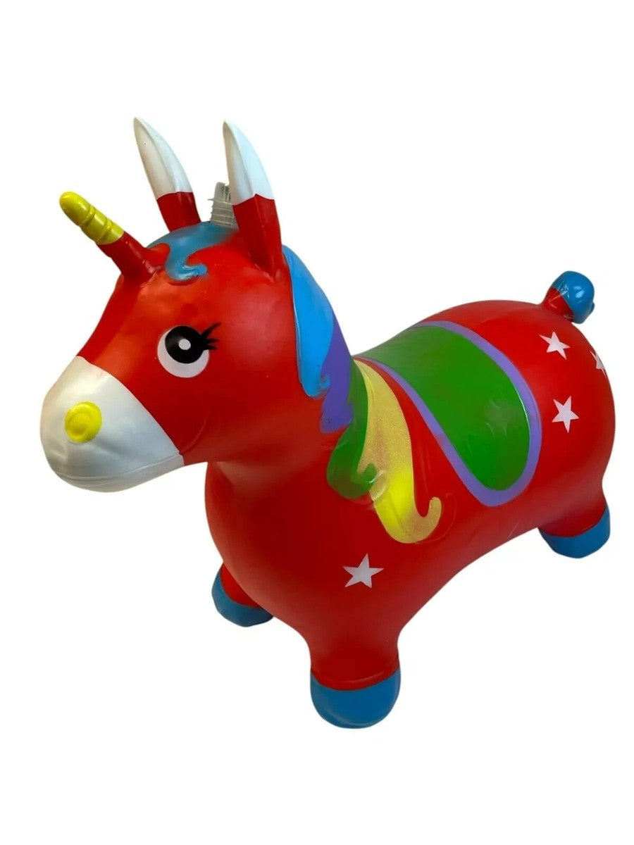 Big red Riding horse