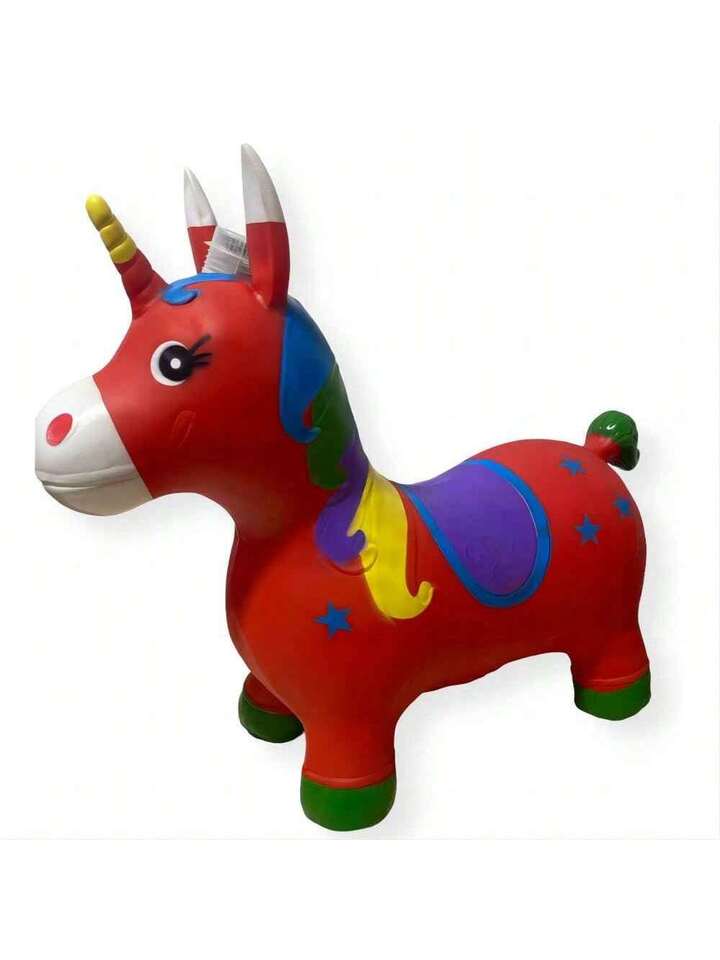 Big red Riding horse
