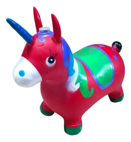 Big red Riding horse