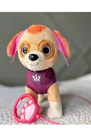 Interactive Walking Puppy Plush Toy with Leash Remote