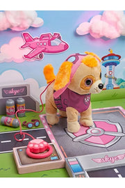 Interactive Walking Puppy Plush Toy with Leash Remote