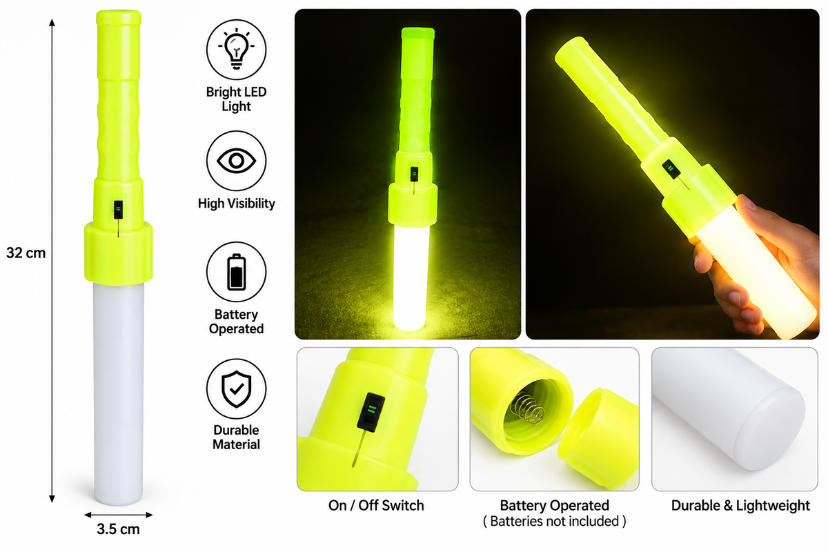 Light stick yellow toy