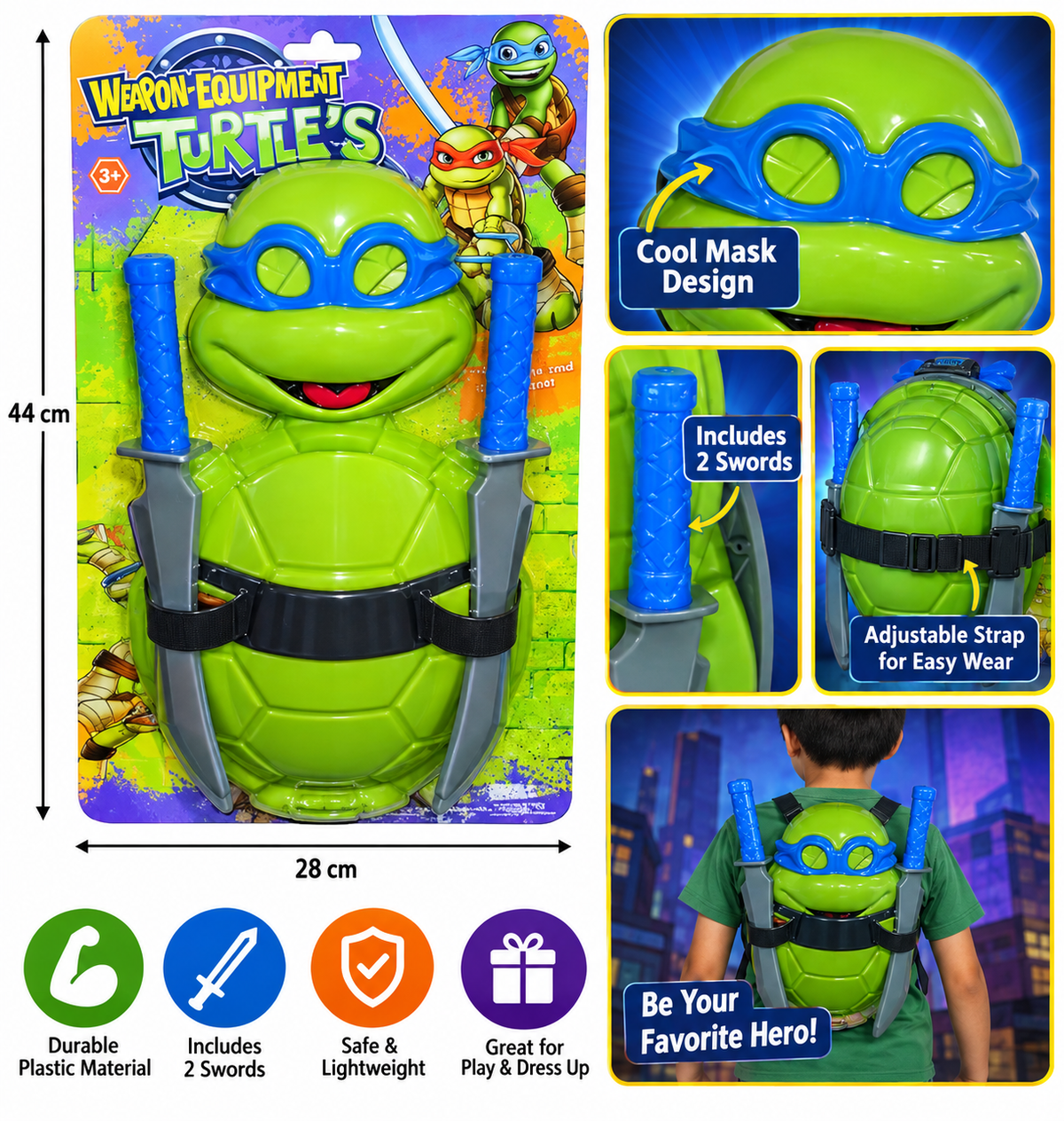 Ninja turtles mask