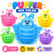 Bee stlye puffer ball