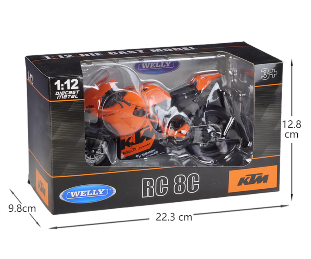 KTM RC 8C Sport Racing Die-Cast Motorcycle product image 9