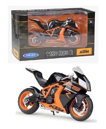 KTM 1190 RC8 R Die-Cast Motorcycle 1:24 product image 4