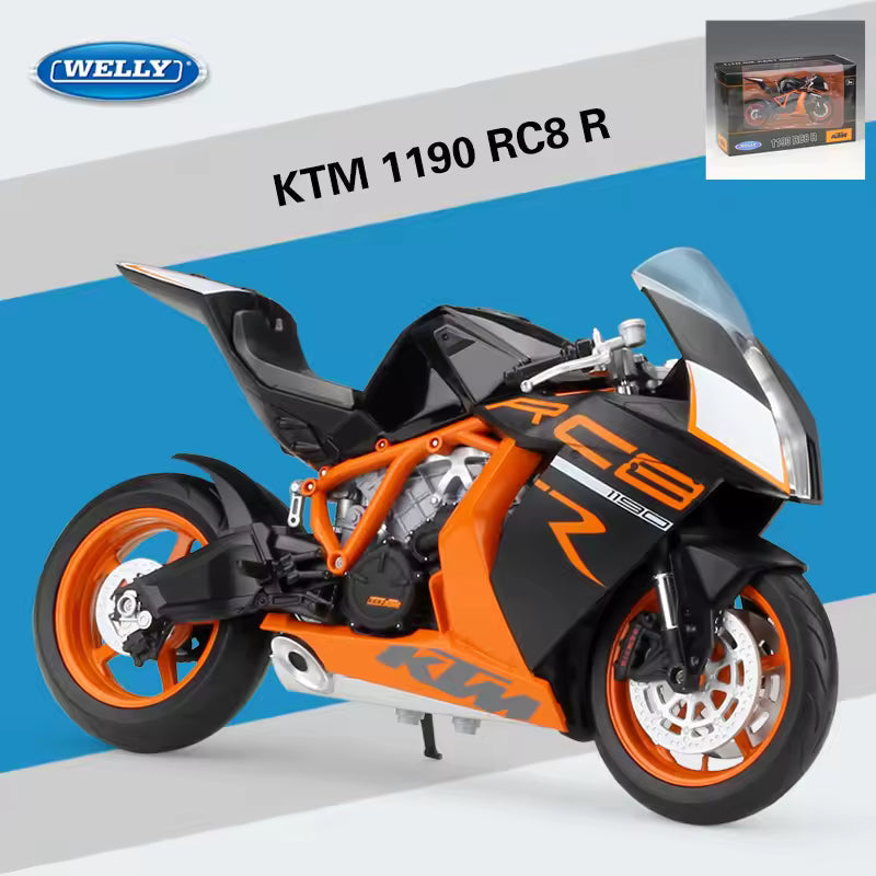 KTM 1190 RC8 R Die-Cast Motorcycle 1:24 product image 5
