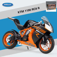 KTM 1190 RC8 R Die-Cast Motorcycle 1:24 product image 5