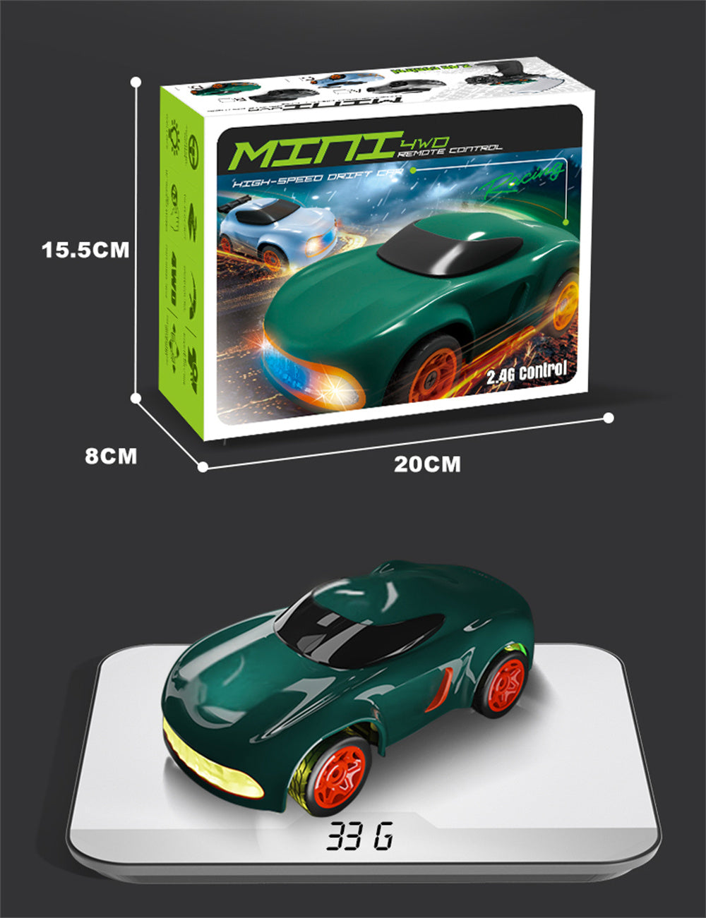 Mini Drift RC Car 1:64 product image 3