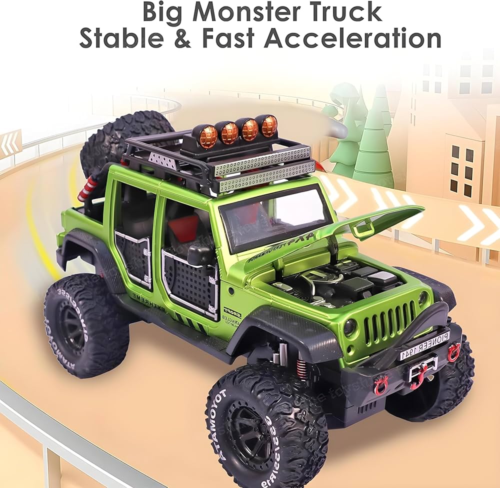 Jeep Wrangler Rubicon Die-Cast Model 1:24 product image 3