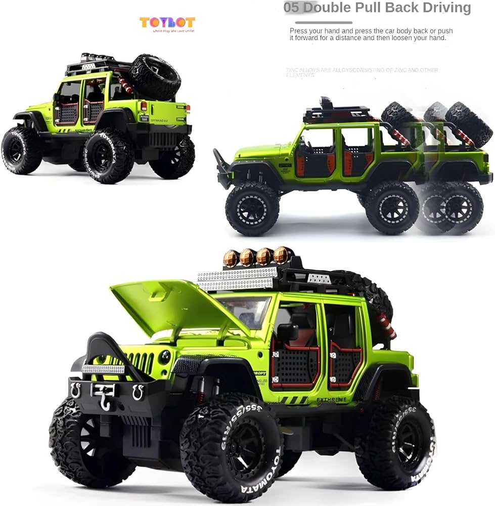 Jeep Wrangler Rubicon Die-Cast Model 1:24 product image 4