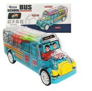 Transparent 3D Gear Bus Toy 1:24 product image 2
