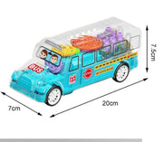 Transparent 3D Gear Bus Toy 1:24 product image 3