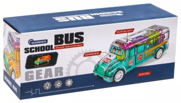 Transparent 3D Gear Bus Toy 1:24 product image 5
