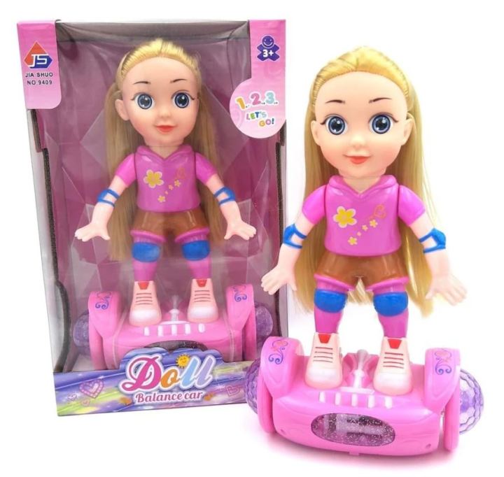 Doll on Hoverboard Toy Set product image 2