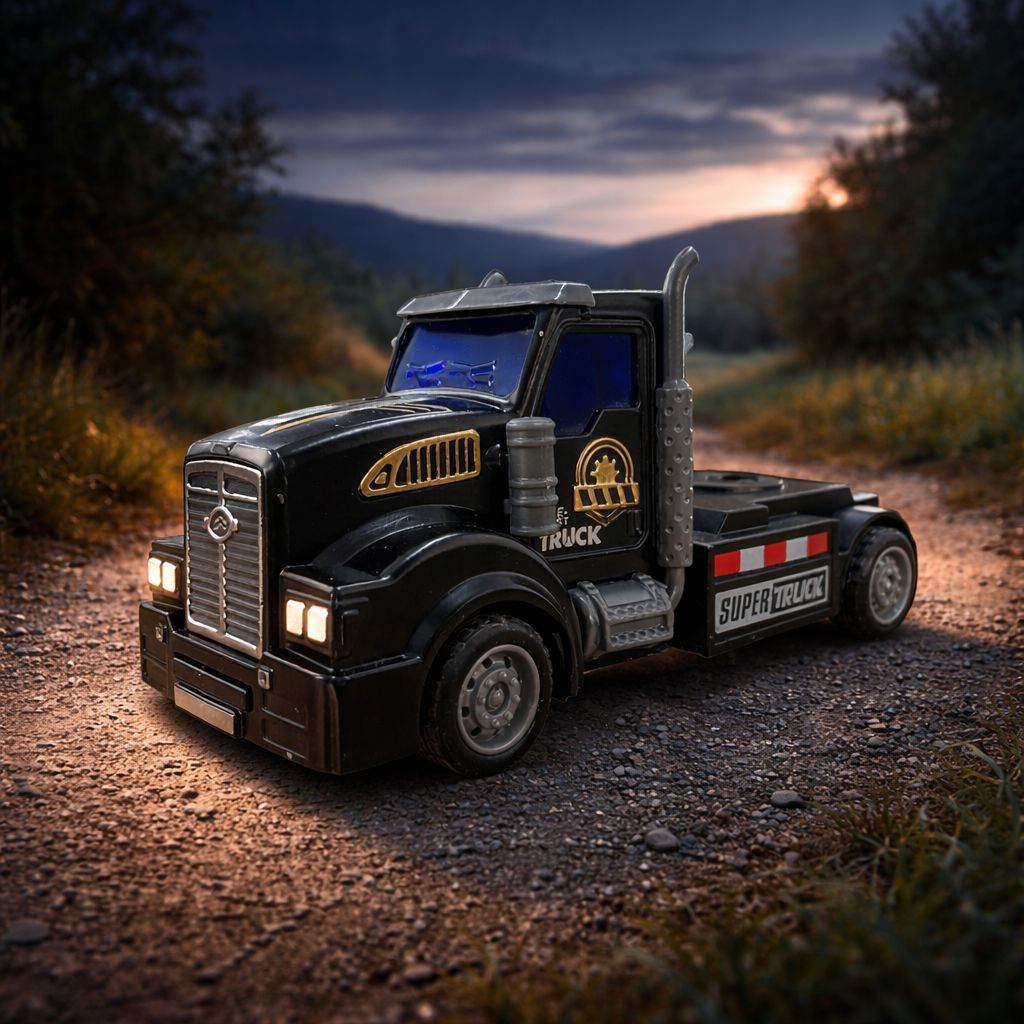Miniature Heavy-Duty Transport Truck 1:24 product image 4
