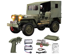 RC Military Jeep car rock crawler 1:10