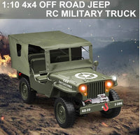 RC Military Jeep car rock crawler 1:10 product image 4