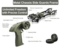 RC Military Jeep car rock crawler 1:10 product image 5