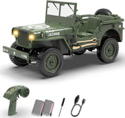 RC Military Jeep car rock crawler 1:10 product image 7