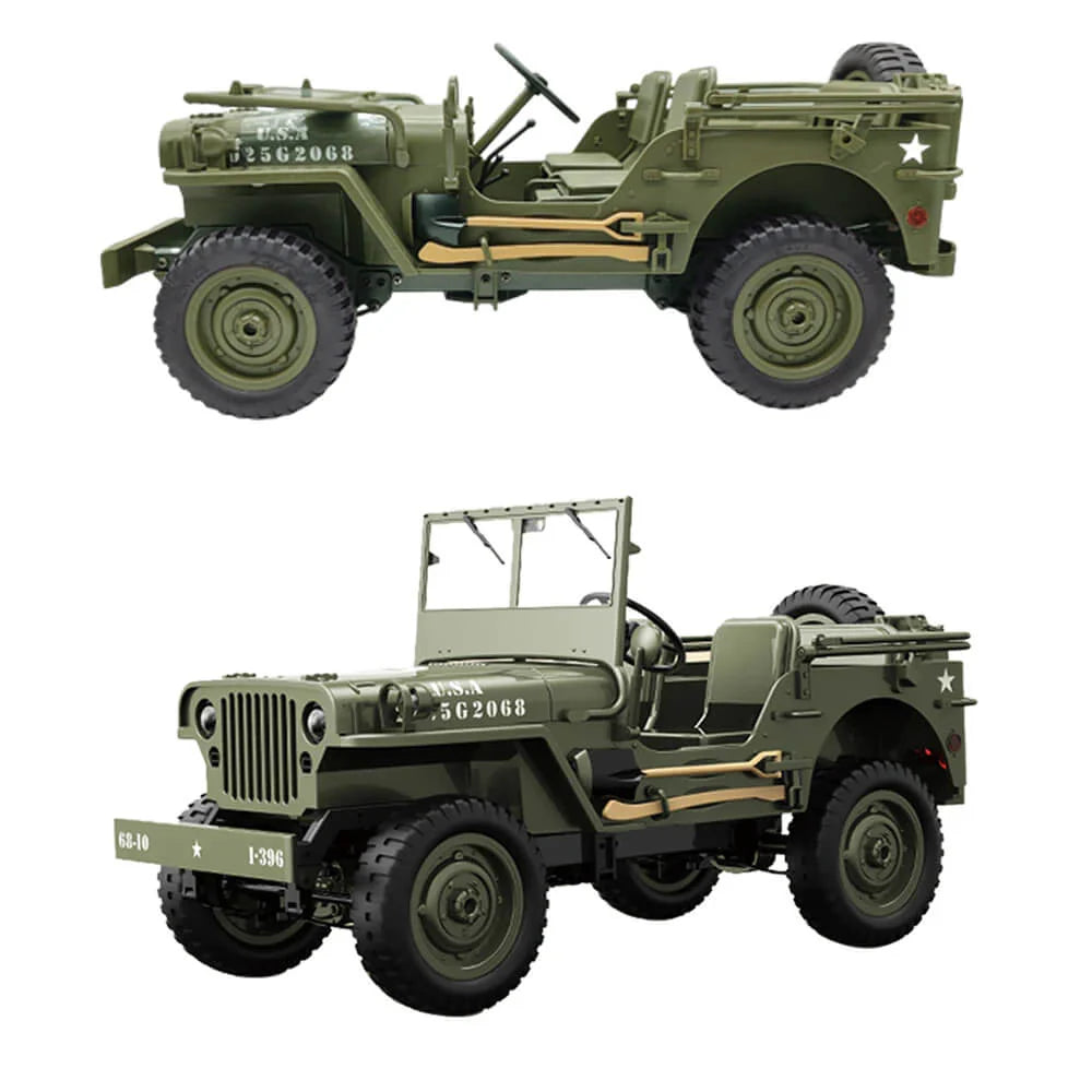 RC Military Jeep car rock crawler 1:10 product image 10