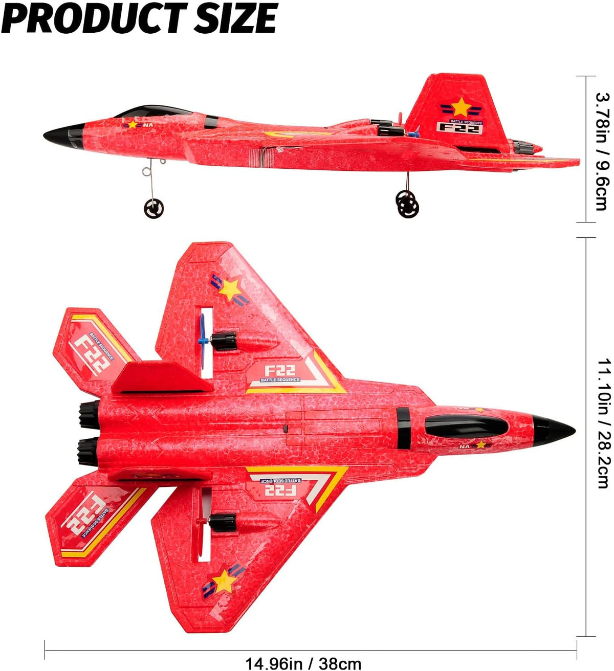 HT-HW RC Foam Fighter Jet product image 4