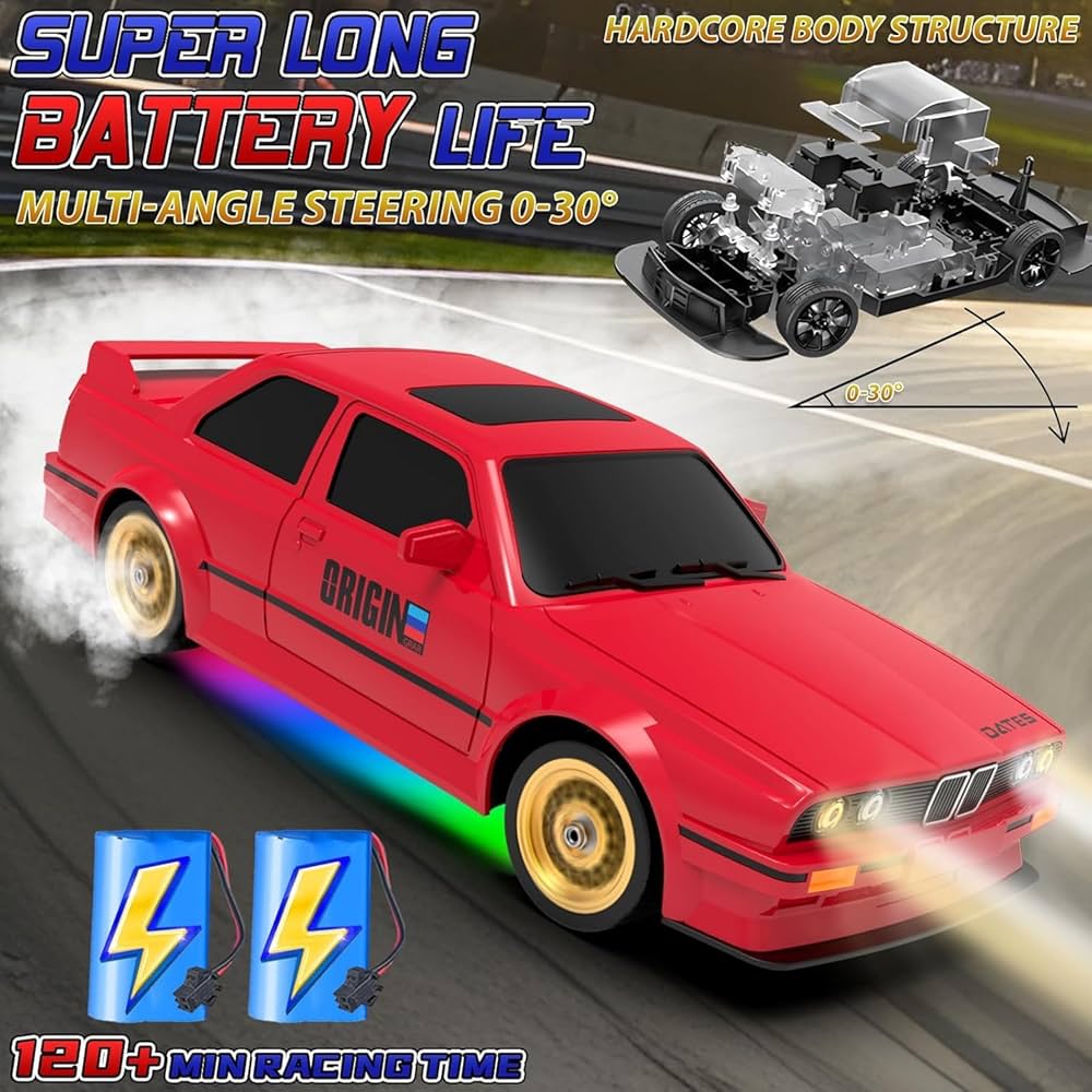 Classic red JDM Drift Car 1:16 product image 16