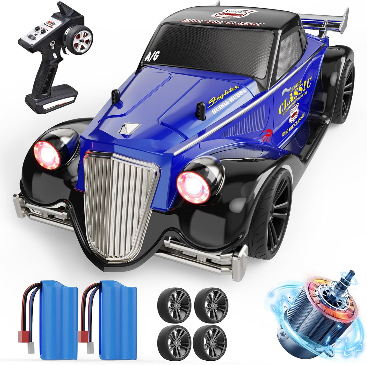 Vintage RC Drift Car 1:16 product image 6