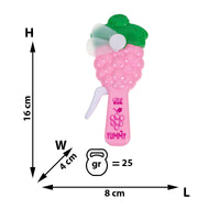 Grape-Shaped Hand Pressure Fan product image 6