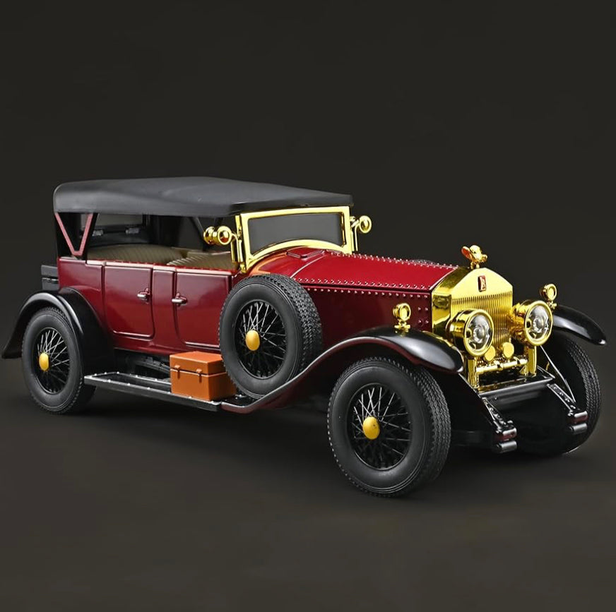 Vintage Classic 1:24 diecast toy car opening detail