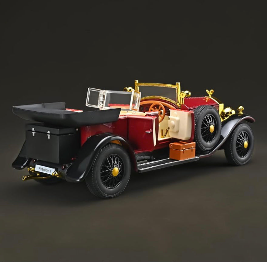Vintage Classic 1:24 diecast toy car top view