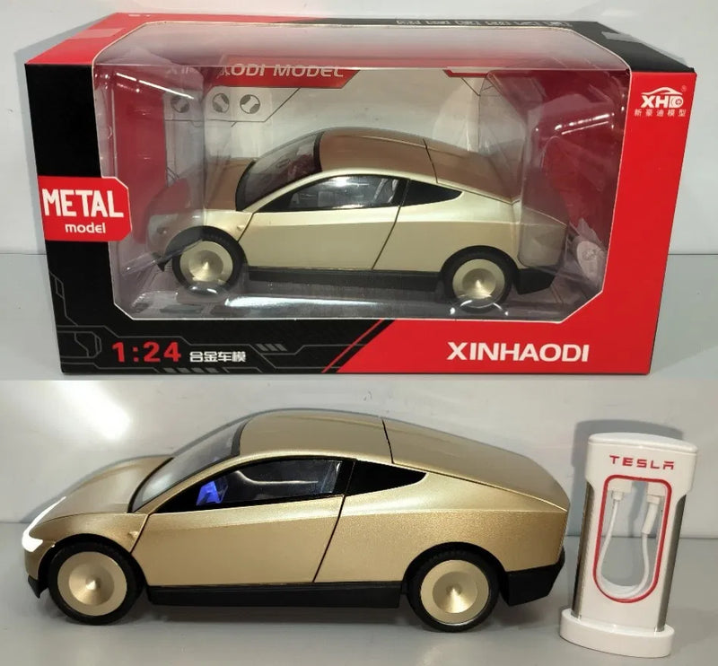 Tesla Cybercab 1:24 diecast toy car main product photo