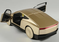 Tesla Cybercab 1:24 diecast toy car interior detail